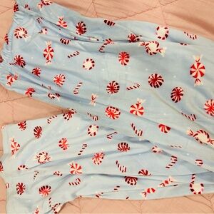 Women's Peppermint Candy Print Pajama Pants
